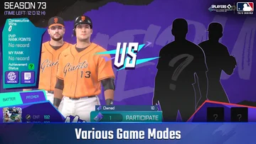 Menu drużyny i zarządzanie zawodnikami w grze MLB Perfect Inning 26